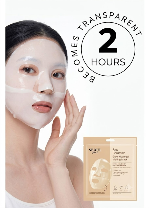 Rice Ceramide Glow hydrogel Melting Mask in dubai