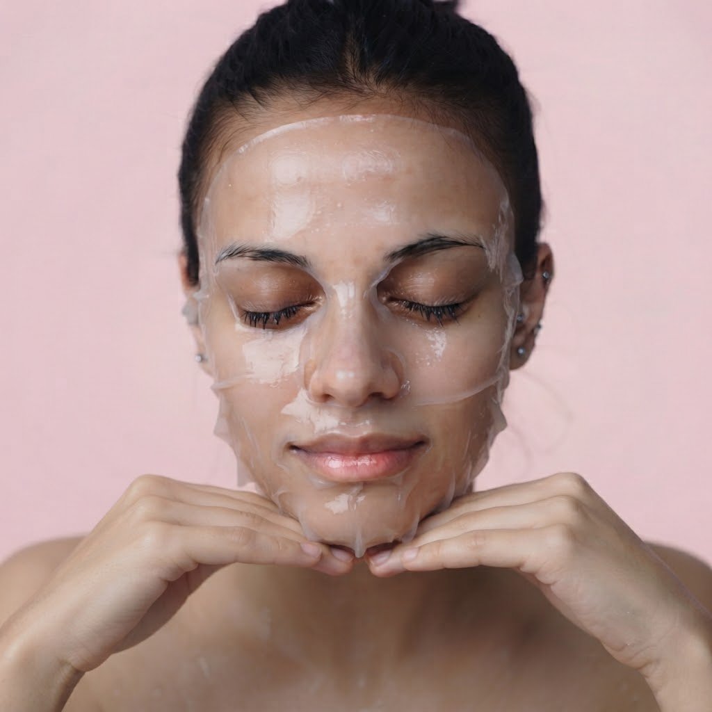 Apply the Hydrogel Melting Mask